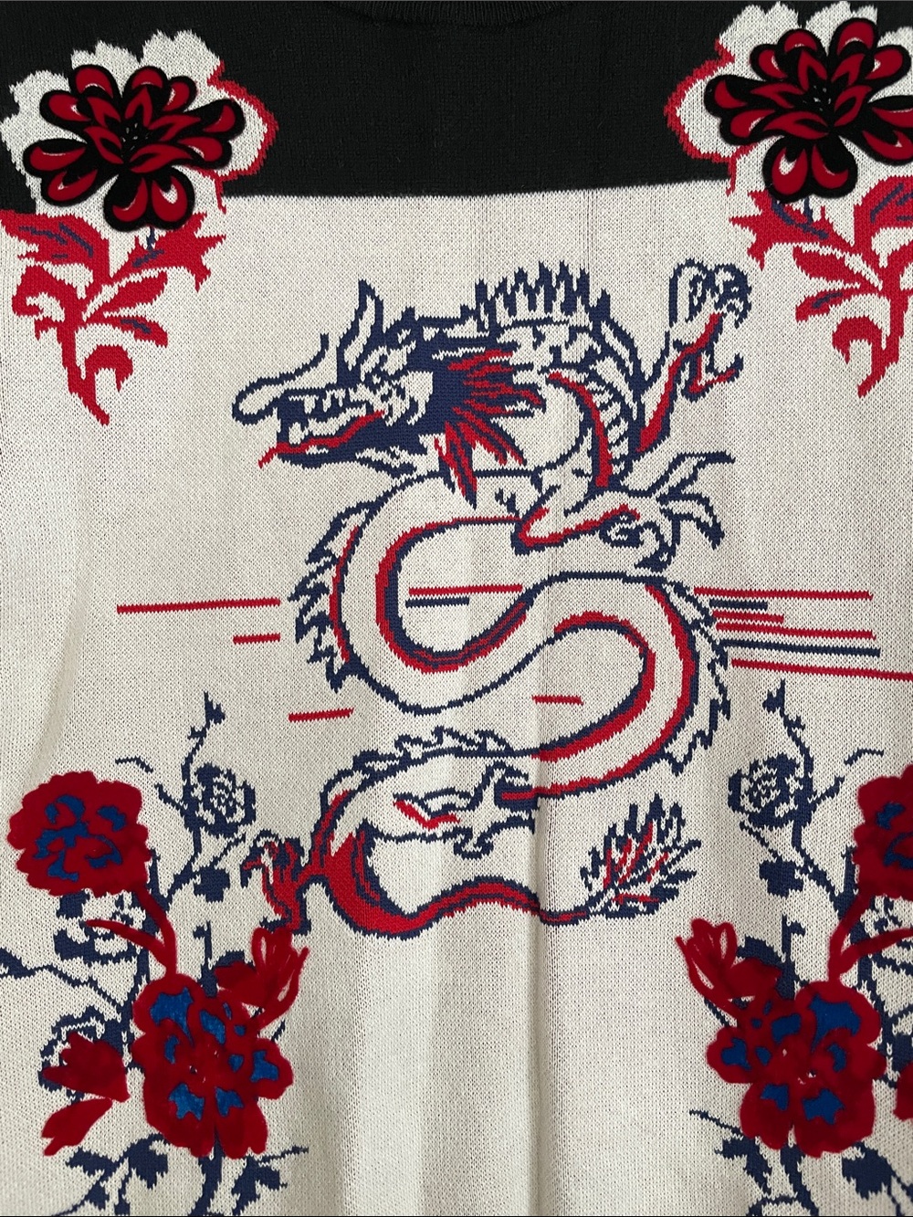 Kenzo dragon wool blend sweater - Picture 2 of 7